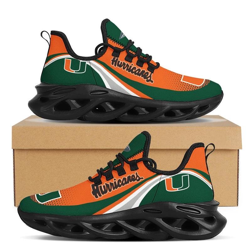 Miami Hurricanes Sneakers Shoes Elevate Your Every Step by Crocs