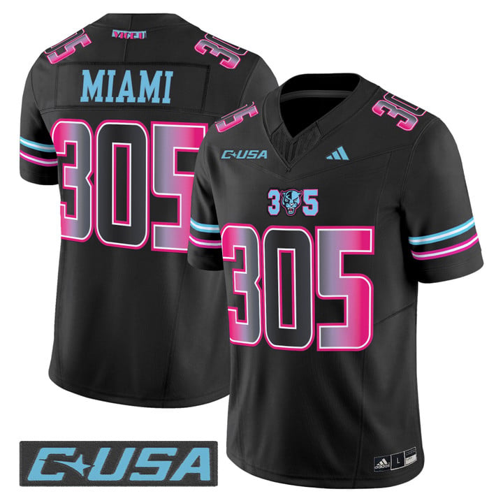 Miami Jersey #305 Florida International Panthers 2025 Stitched by My Store NCAA Football Jerseys