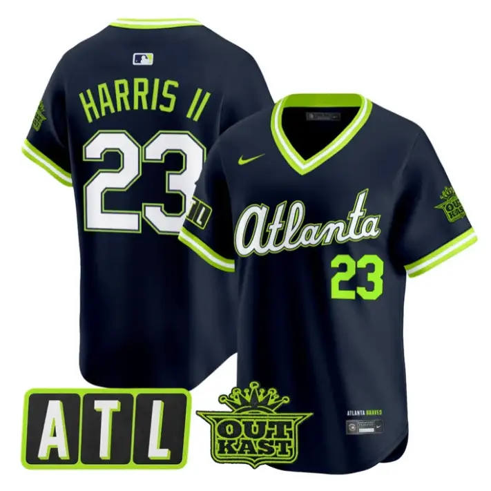 Michael Harris II Jersey #23 Atlanta Braves 2026 City Connect Outkast by My Store