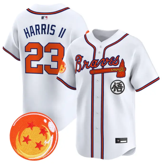 Michael Harris II Jersey #23 Atlanta Braves Dragon Ball Premier Stitched by My Store