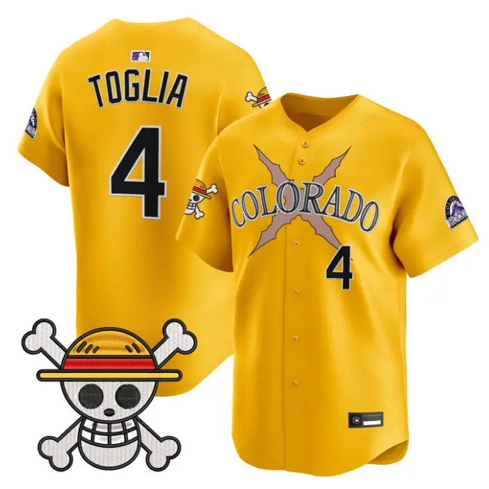 Michael Toglia Jersey #4 Colorado Rockies One Piece Premier Stitched by My Store