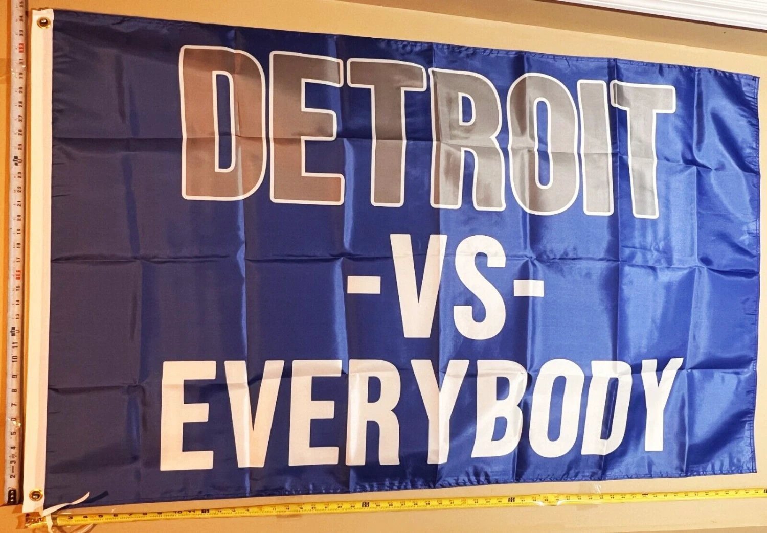 Michigan Flag Detroit Beer America Man Cave Sign Poster USA 3x5' by flagsjustdoit