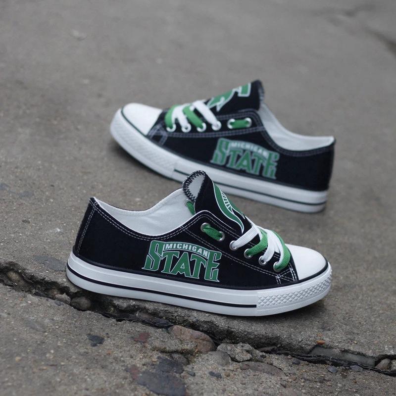 Michigan State Spartans Sport Sneakers Shoes For Men Women Fans by Crocs