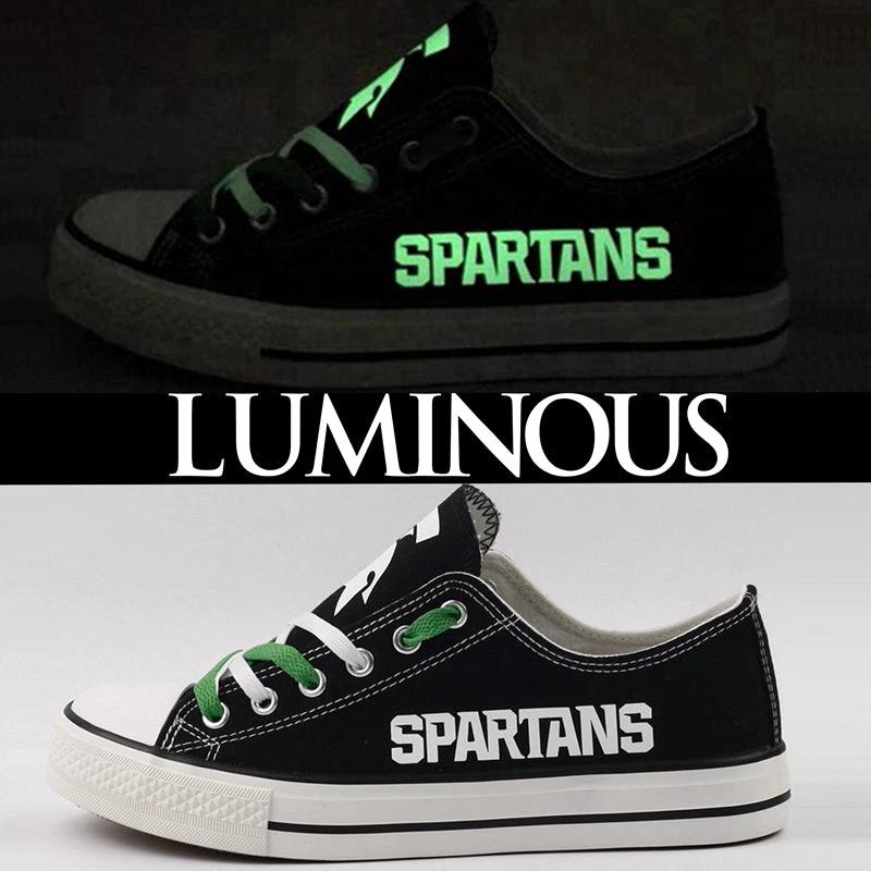 Michigan State Spartans Sport Sneakers Shoes For Men Women Fans by Crocs