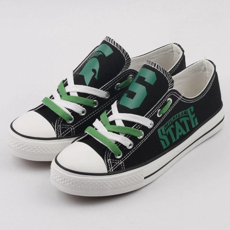 Michigan State Spartans Sport Sneakers Shoes For Men Women Fans by Crocs