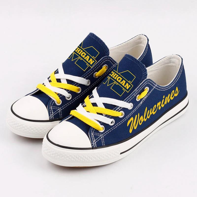 Michigan Wolverines Sport Sneakers Shoes For Men Women Fans by Crocs