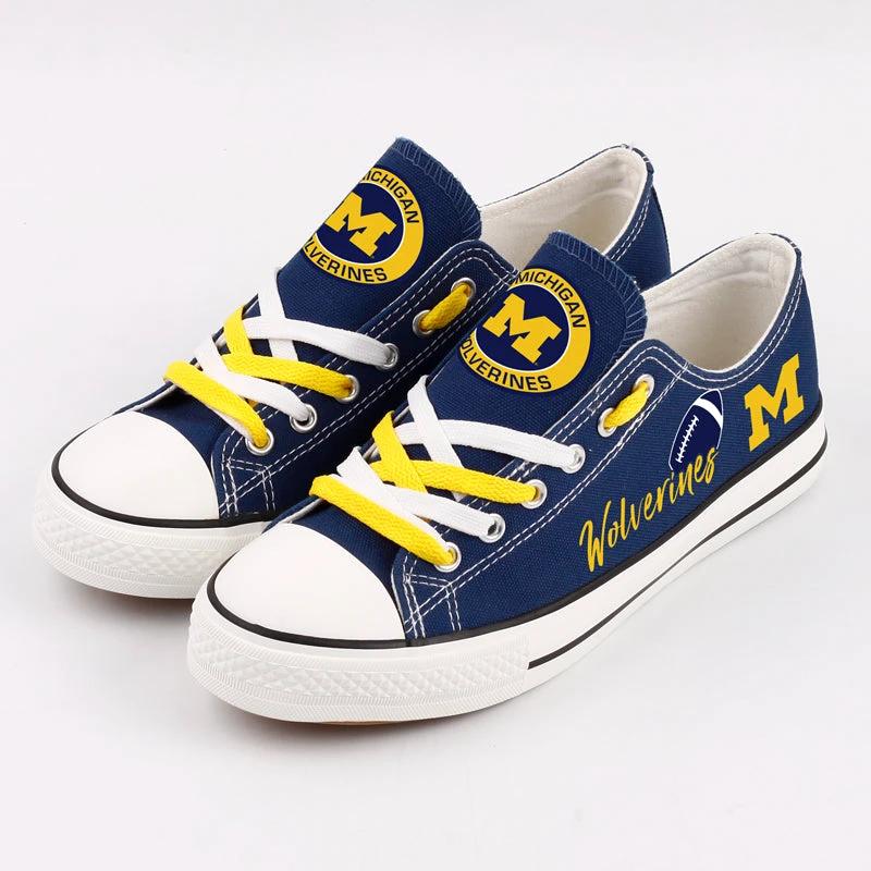 Michigan Wolverines Sport Sneakers Shoes For Men Women Fans by Crocs