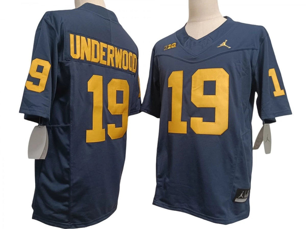 Michigan Wolverines #19 Bryce Underwood Vapor F.U.S.E. Limited Jersey Stitched by My Store NCAA Football Jerseys