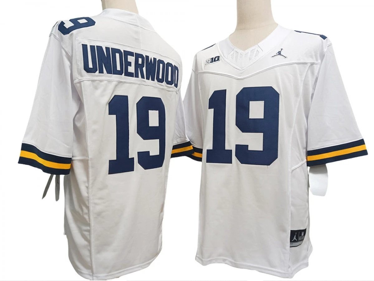 Michigan Wolverines #19 Bryce Underwood Vapor F.U.S.E. Limited Jersey Stitched by My Store NCAA Football Jerseys