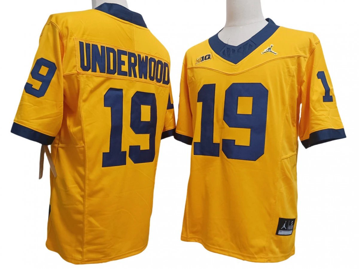 Michigan Wolverines #19 Bryce Underwood Vapor F.U.S.E. Limited Jersey Stitched by My Store NCAA Football Jerseys