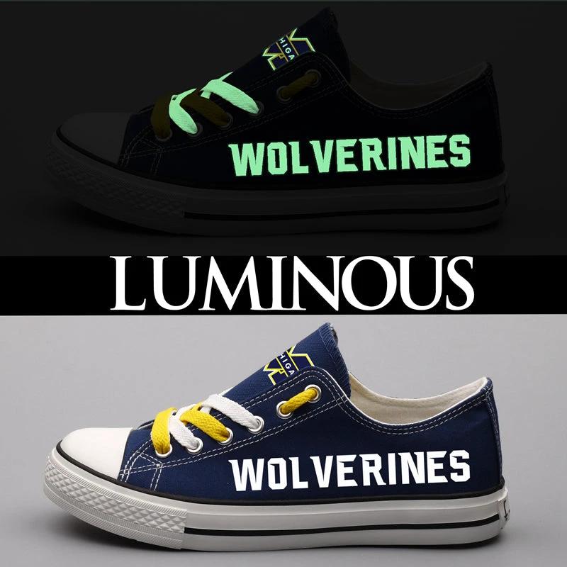 Michigan Wolverines Sport Sneakers Shoes For Men Women Fans by Crocs
