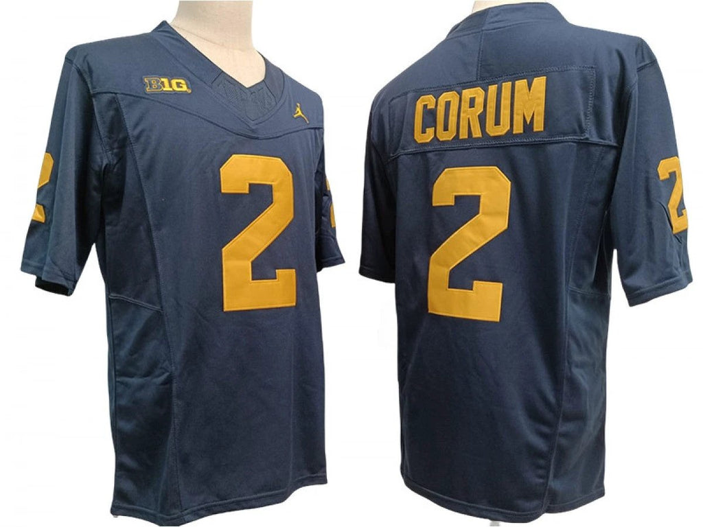 Michigan Wolverines #2 Blake Corum Vapor F.U.S.E. Limited Jersey Stitched by My Store NCAA Football Jerseys