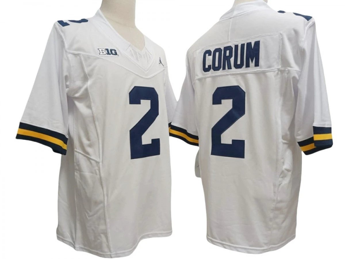 Michigan Wolverines #2 Blake Corum Vapor F.U.S.E. Limited Jersey Stitched by My Store NCAA Football Jerseys