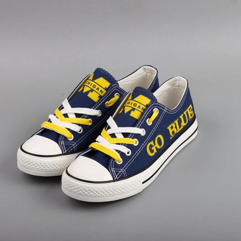 Michigan Wolverines Sport Sneakers Shoes For Men Women Fans by Crocs