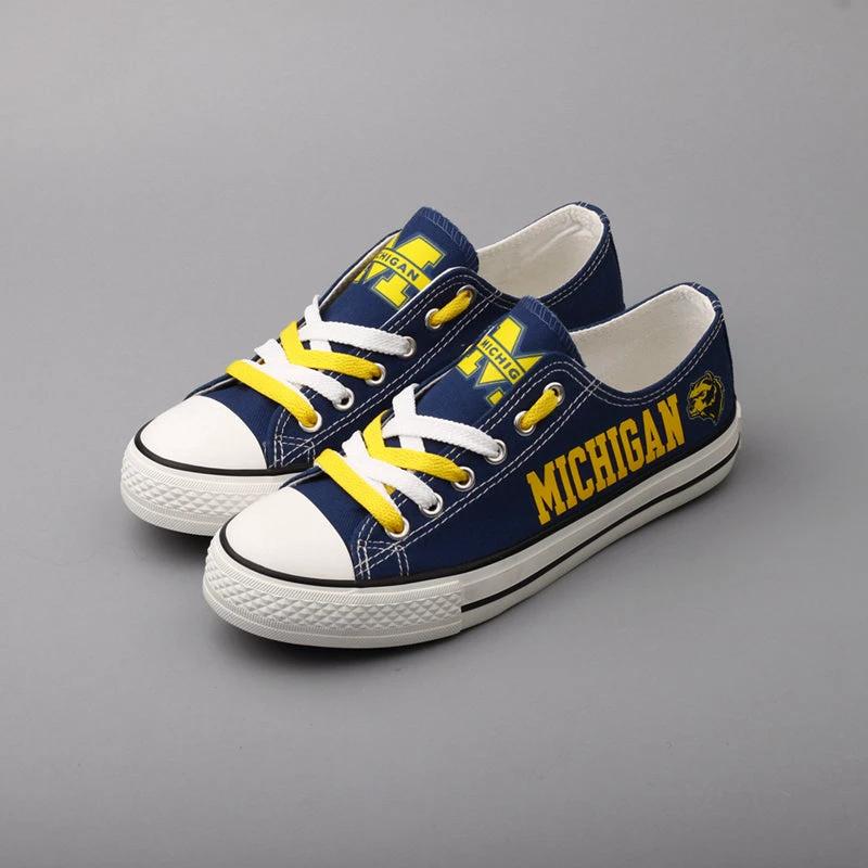 Michigan Wolverines Sport Sneakers Shoes For Men Women Fans by Crocs