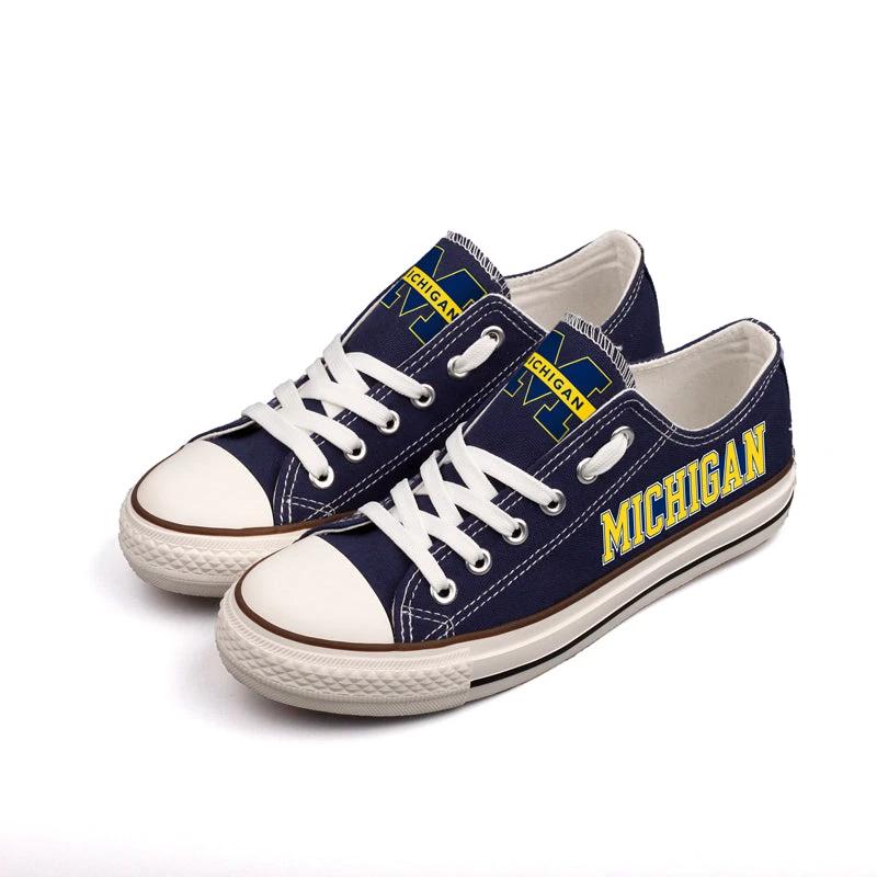 Michigan Wolverines Sport Sneakers Shoes For Men Women Fans by Crocs