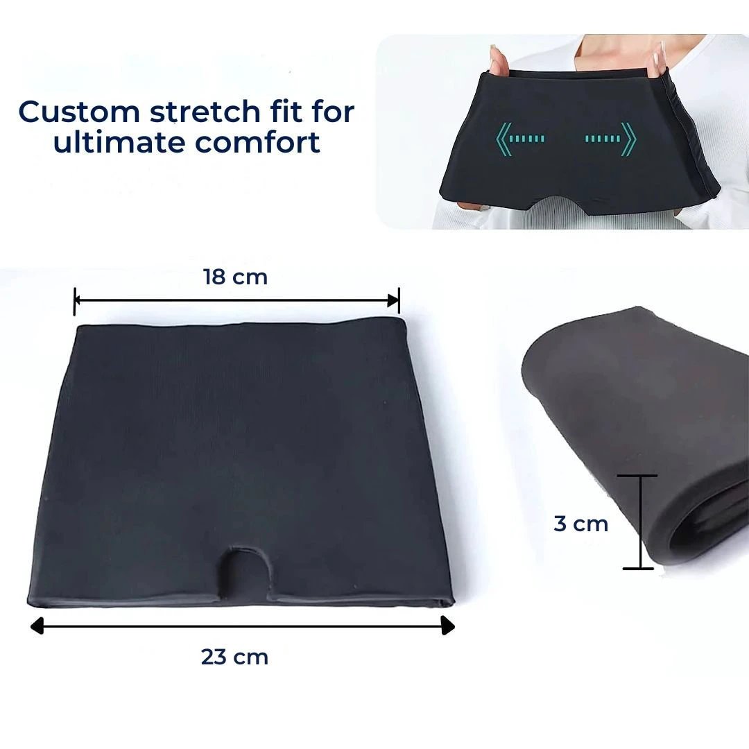 MigraSoothe Gel Hood Instant Headache and Migraine Relief | Cooling Comfort, Pressure Therapy & Light Blocking for Anytime Use Bowlift by Bowlift