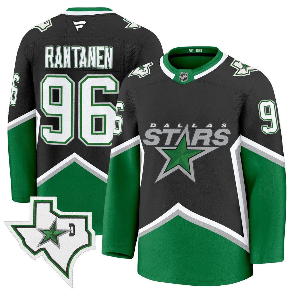 Mikko Rantanen Jersey #96 Dallas Stars '99 Throwback Premium All Stitched by Hockey David