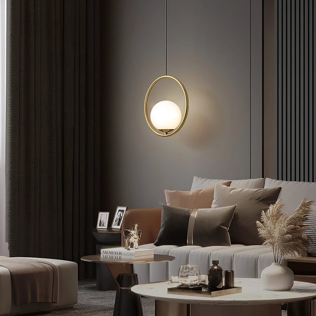 MiraGlow Modern Pendant Light – Elegant Loft Lighting for a Cozy Atmosphere Bowlift by Bowlift