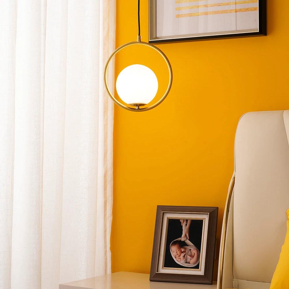 MiraGlow Modern Pendant Light – Elegant Loft Lighting for a Cozy Atmosphere Bowlift by Bowlift