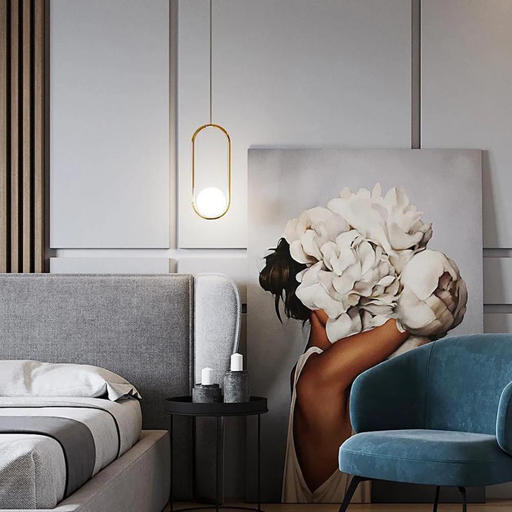 MiraGlow Modern Pendant Light – Elegant Loft Lighting for a Cozy Atmosphere Bowlift by Bowlift