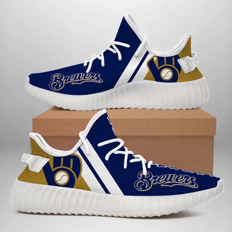Milwaukee Brewers 350v Yeezy Sneakers For Men Women Fans by Crocs