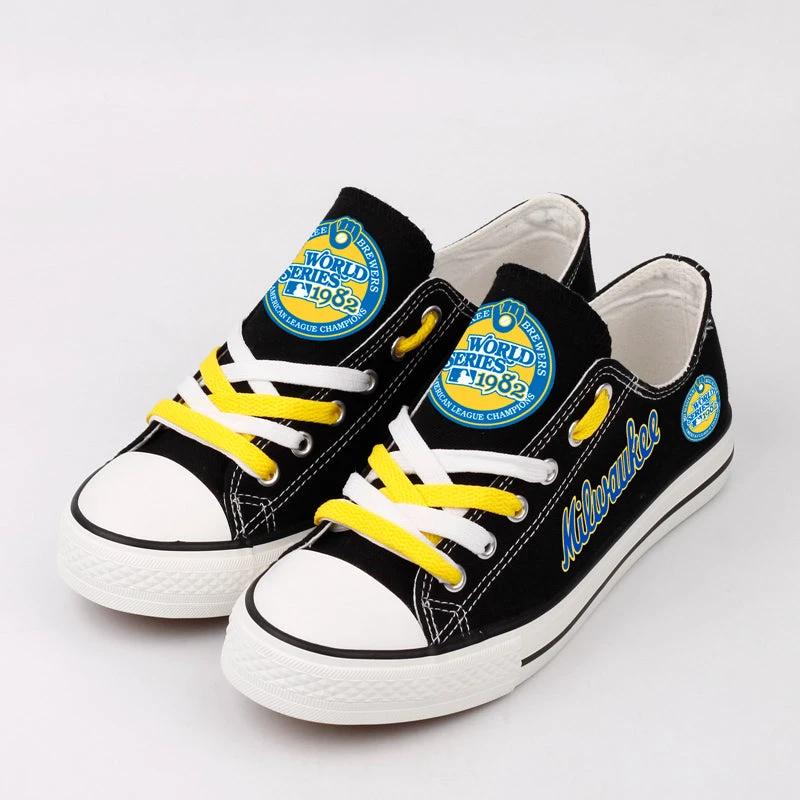 Miami Marlins Limited Print Low Top Canvas Shoes Sport Sneakers For Men Women Fans by Crocs