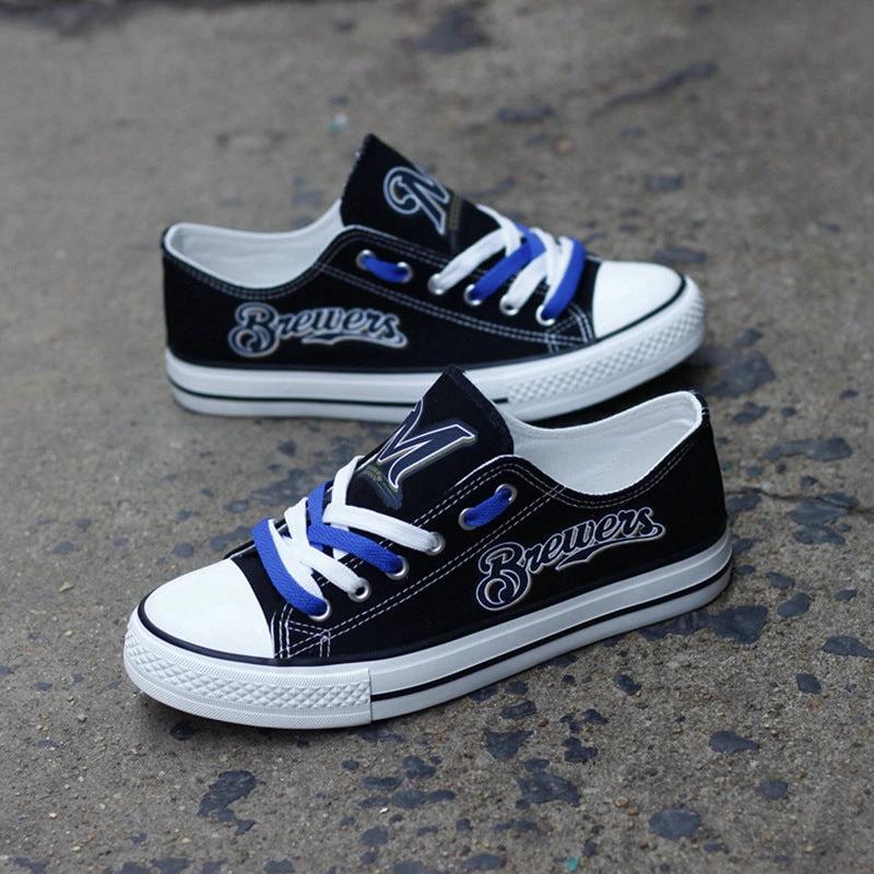 Miami Marlins Limited Print Low Top Canvas Shoes Sport Sneakers For Men Women Fans by Crocs