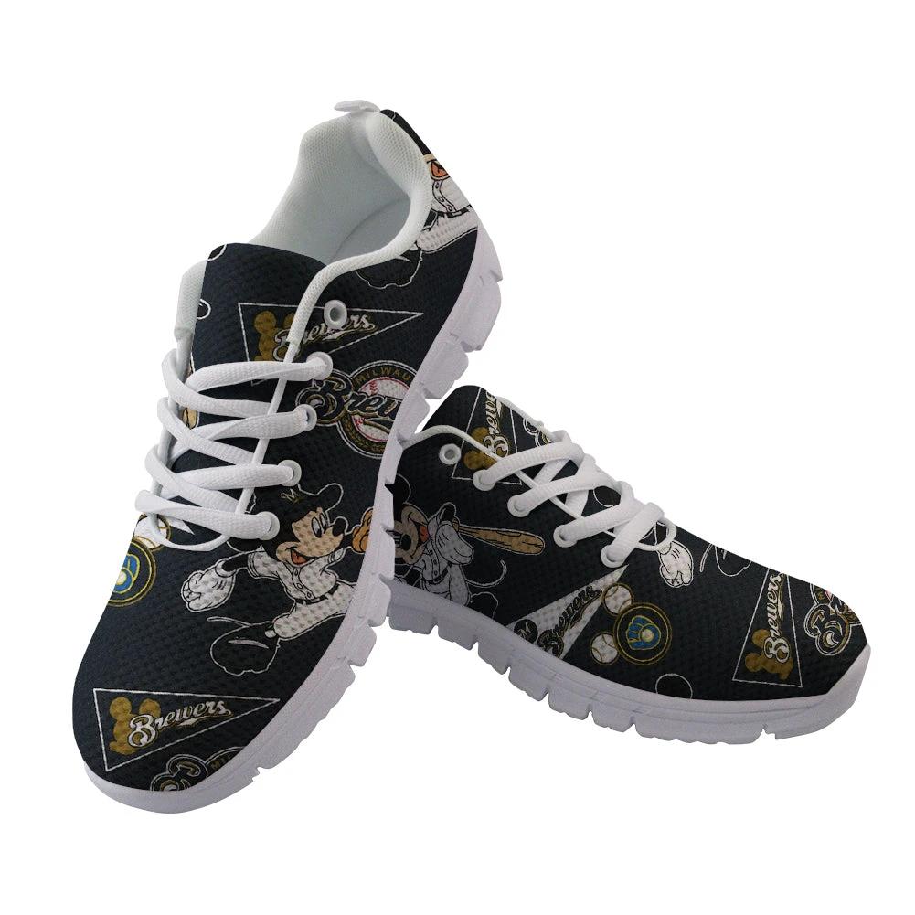 Milwaukee Brewers Limited MLB Sneakers Shoes Unique Patterns For Men Women Fans by Crocs