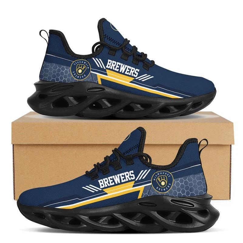 Milwaukee Brewers MLB Sneakers Shoes Elevate Your Every Step by Crocs