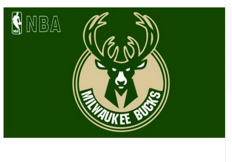 Milwaukee Bucks Flag-3x5FT Banner-100% polyester by flagsshop