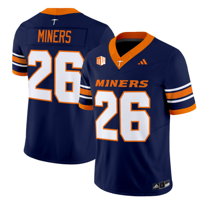 Miners Jersey #26 UTEP Miners 2016 Vapor Limited Stitched