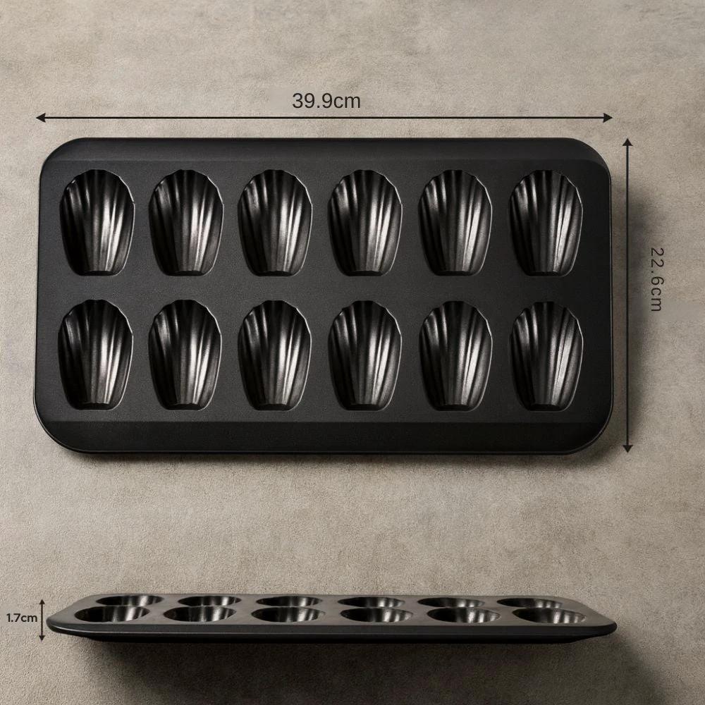 Mini Bake Shell Cake Mold Tray Pan by Casa & Beyond