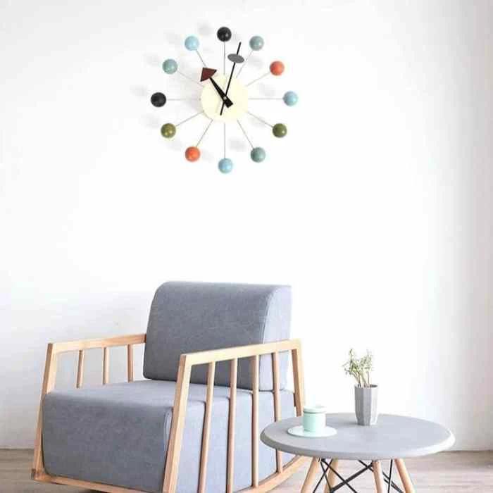 OrbitTime - 3D minimalist wall clock Bowlift by Bowlift
