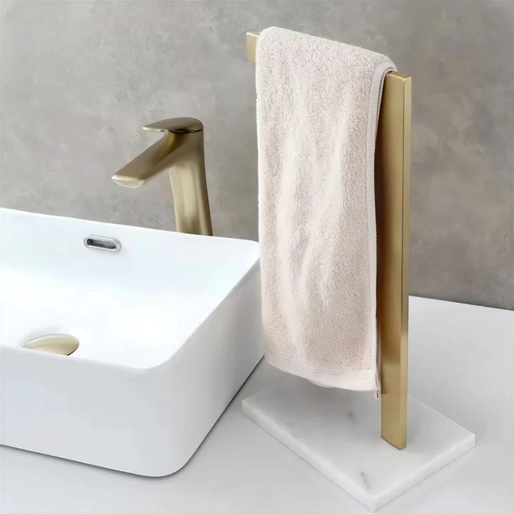 Minimalist Bathroom Vanity Double Towel Rack by Casa & Beyond