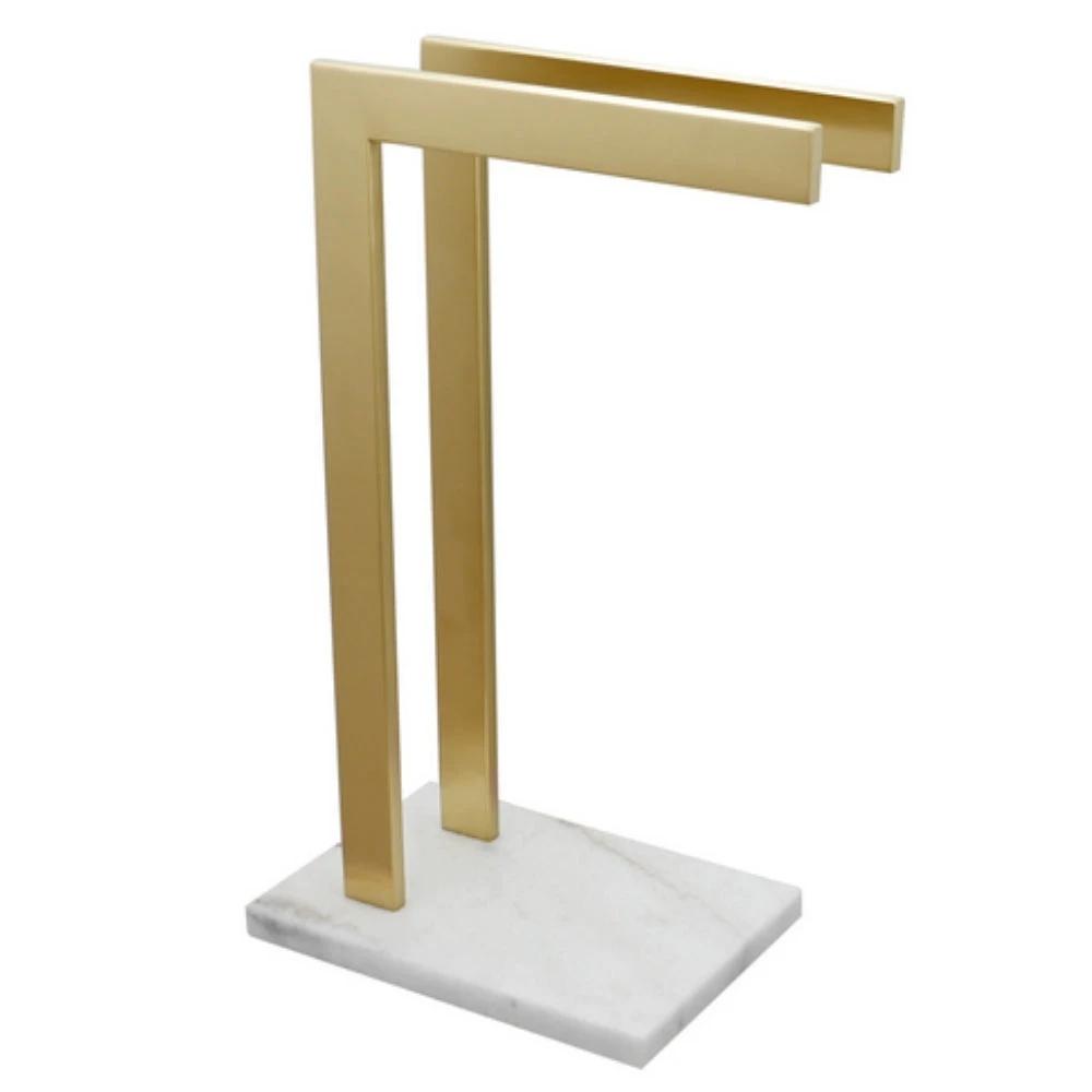 Minimalist Bathroom Vanity Double Towel Rack by Casa & Beyond