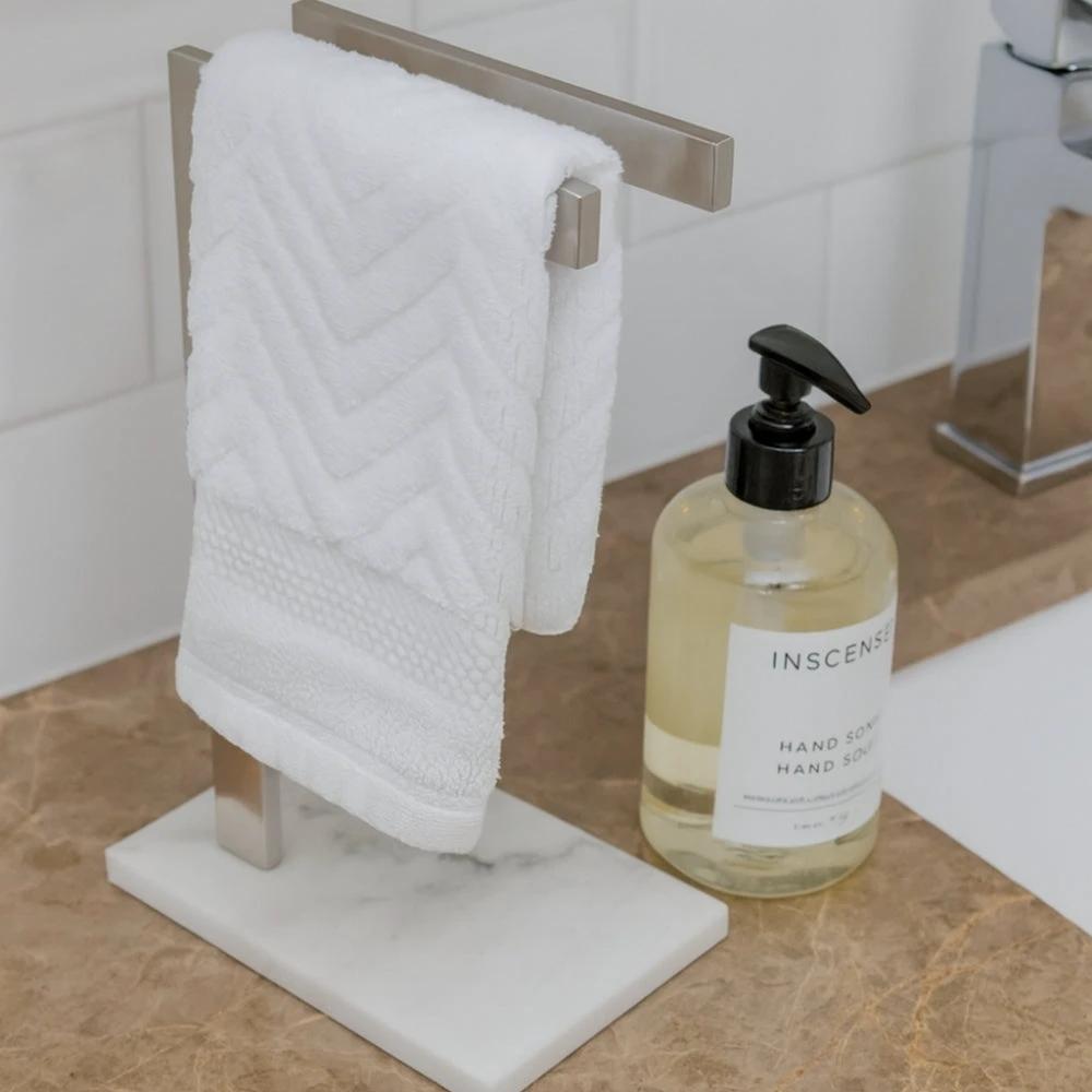 Minimalist Bathroom Vanity Double Towel Rack by Casa & Beyond