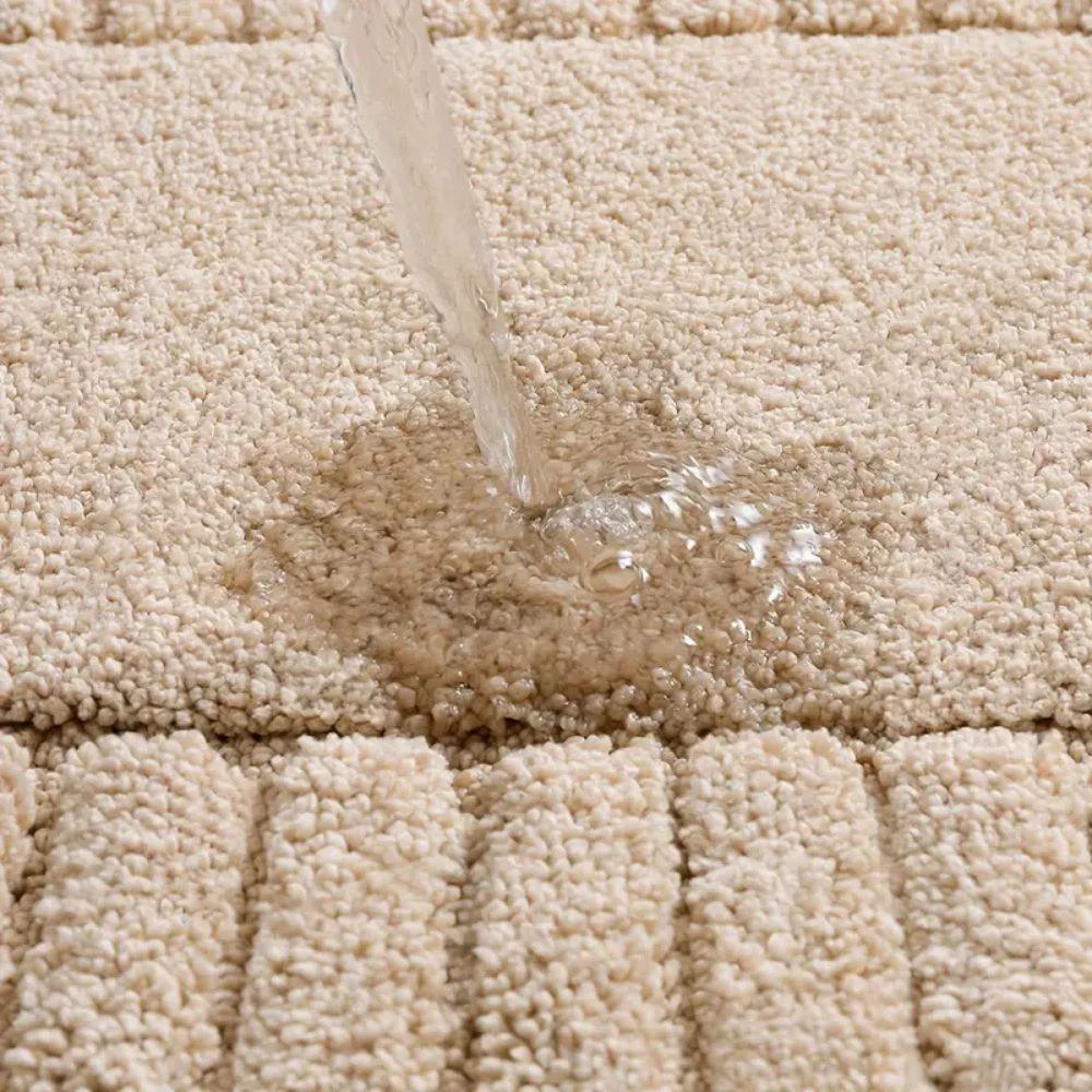 Minimalist Stripe Bath Rug Mat by Casa & Beyond