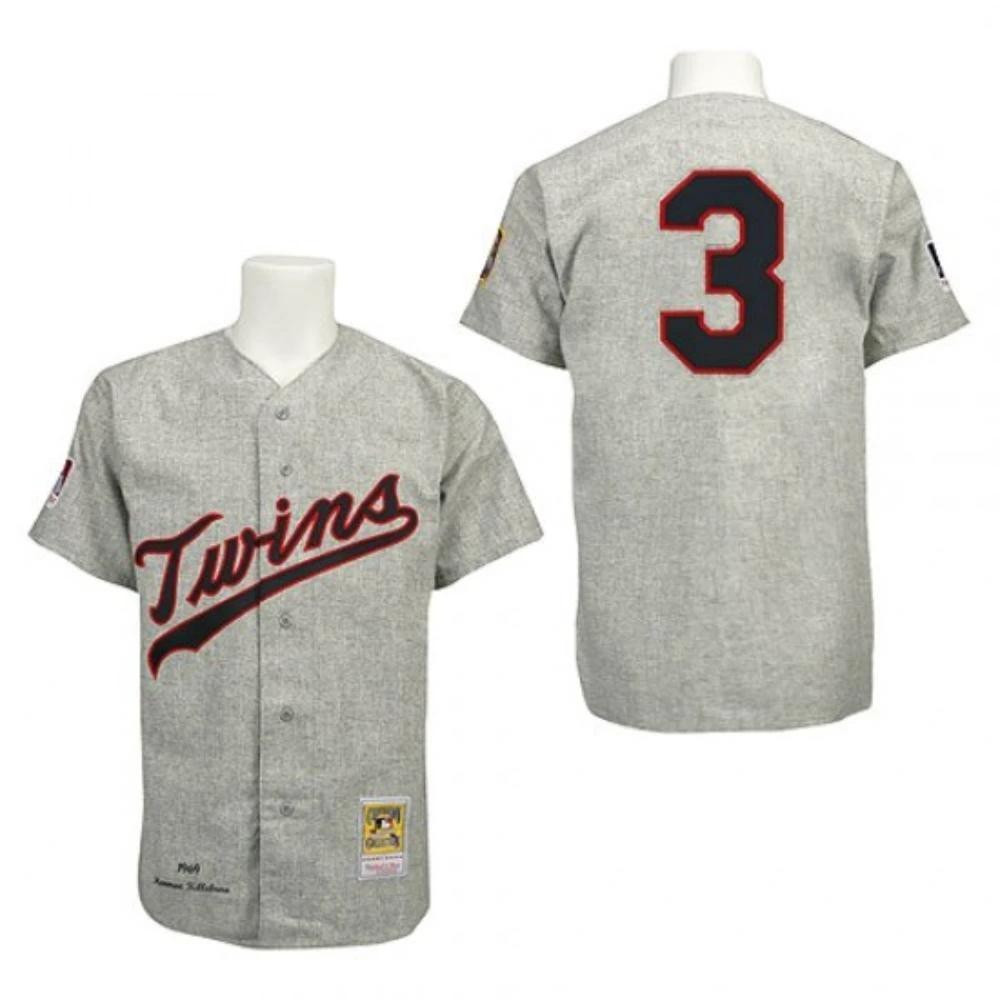 Minnesota Twins Harmon Killebrew Gray 1969 Throwback Jersey by My Store