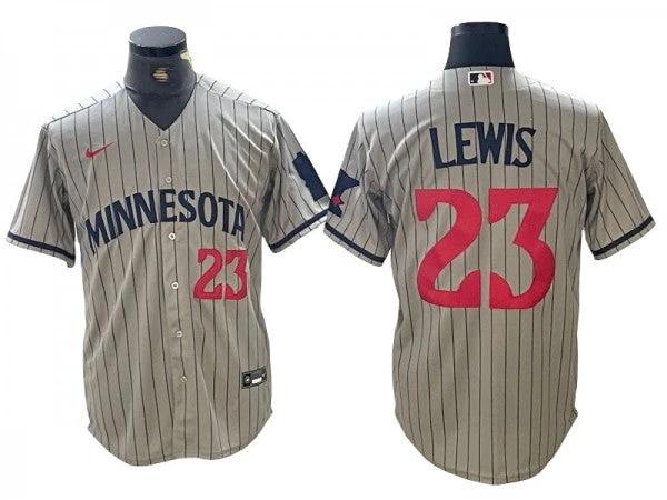 Minnesota Twins #23 Royce Lewis Gray Road Limited Jersey by My Store