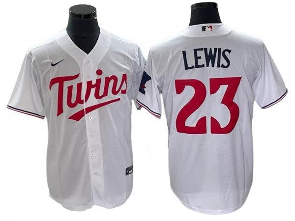 Minnesota Twins #23 Royce Lewis White Home Jersey by My Store