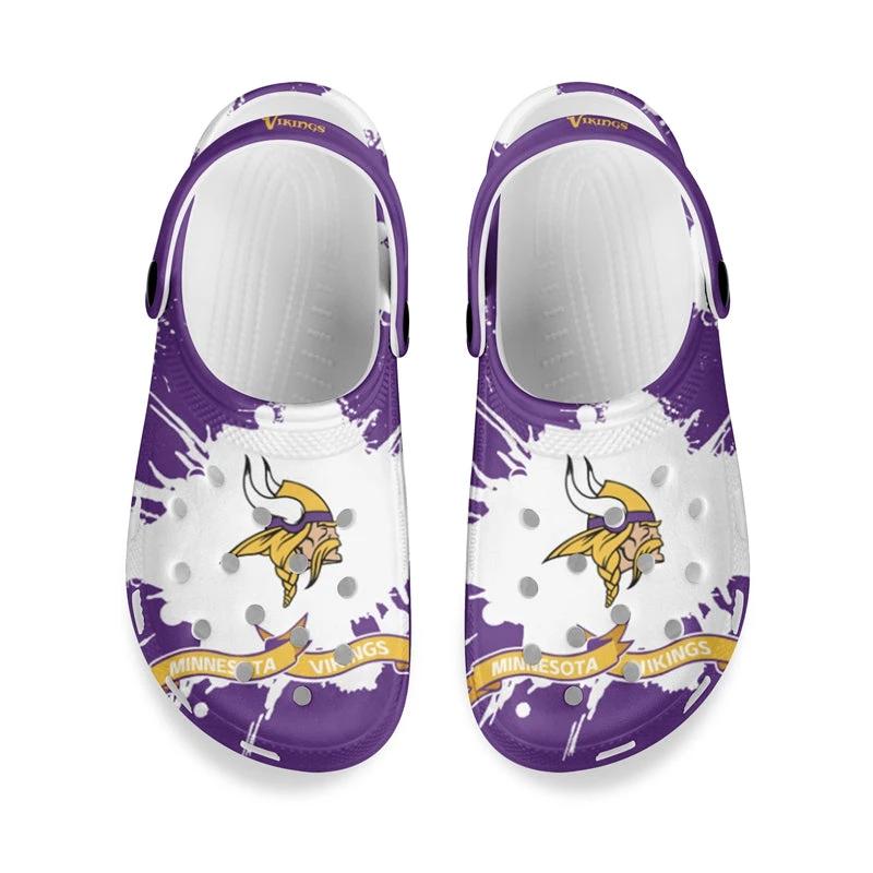 Minnesota Vikings Crocs Unisex Clogs Clog Shoes by Crocs