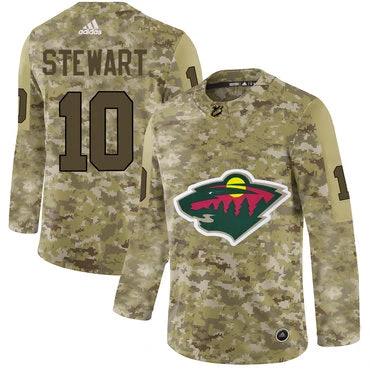 Minnesota Wild Camo Customized Jersey by Hockey David