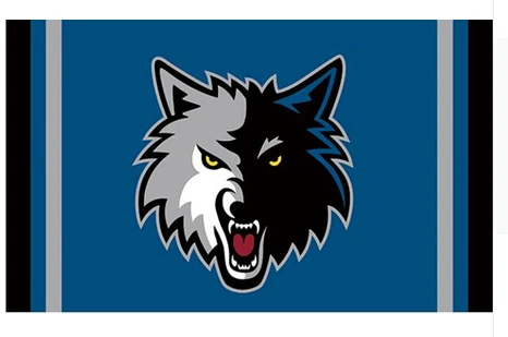 Minnesota Timberwolves Flag-3x5FT Banner-100% polyester by flagsshop