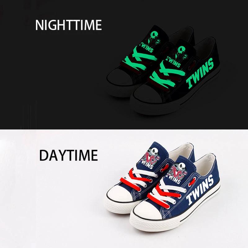 Minnesota Twins Limited Print Low Top Canvas Shoes Sport Sneakers For Men Women Fans by Crocs