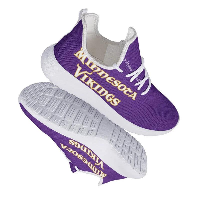 Minnesota Vikings Team Logo Limited Sneaker Shoes For Men Women Fans by Crocs