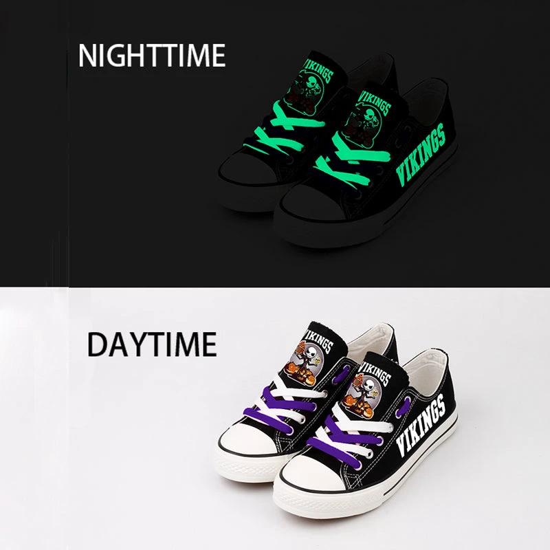Minnesota Vikings Low Top Canvas Sport Sneakers Shoes For Men Women Fans by Crocs