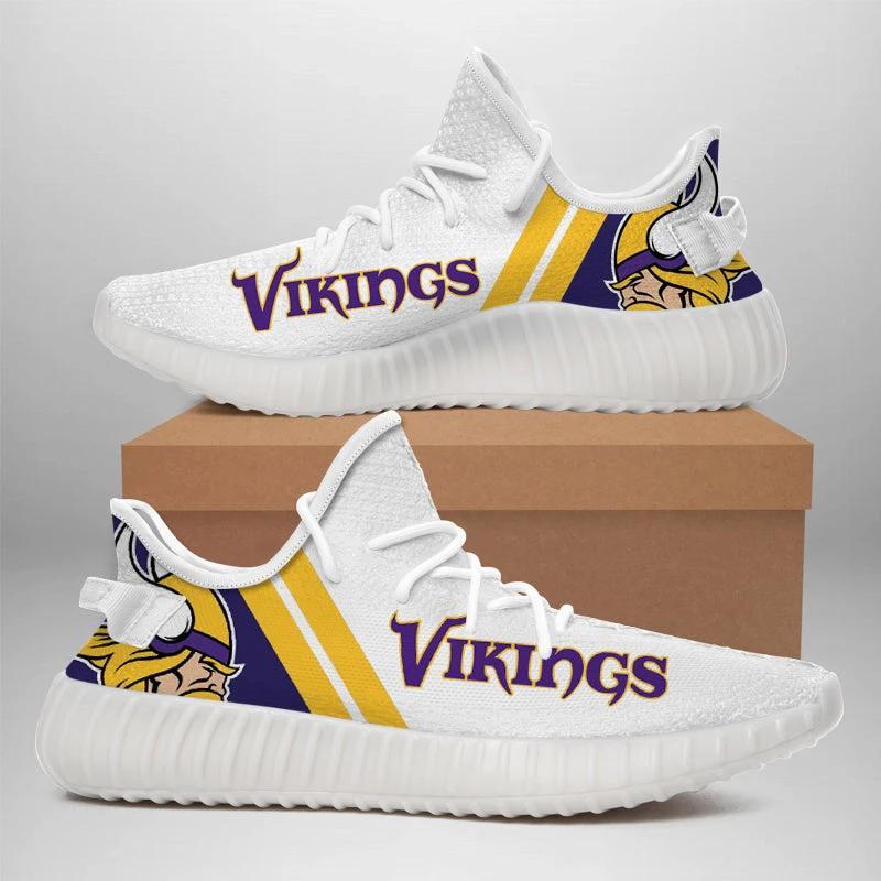 Minnesota Vikings NFL 350v Yeezy Sneakers For Men Women Fans by Crocs