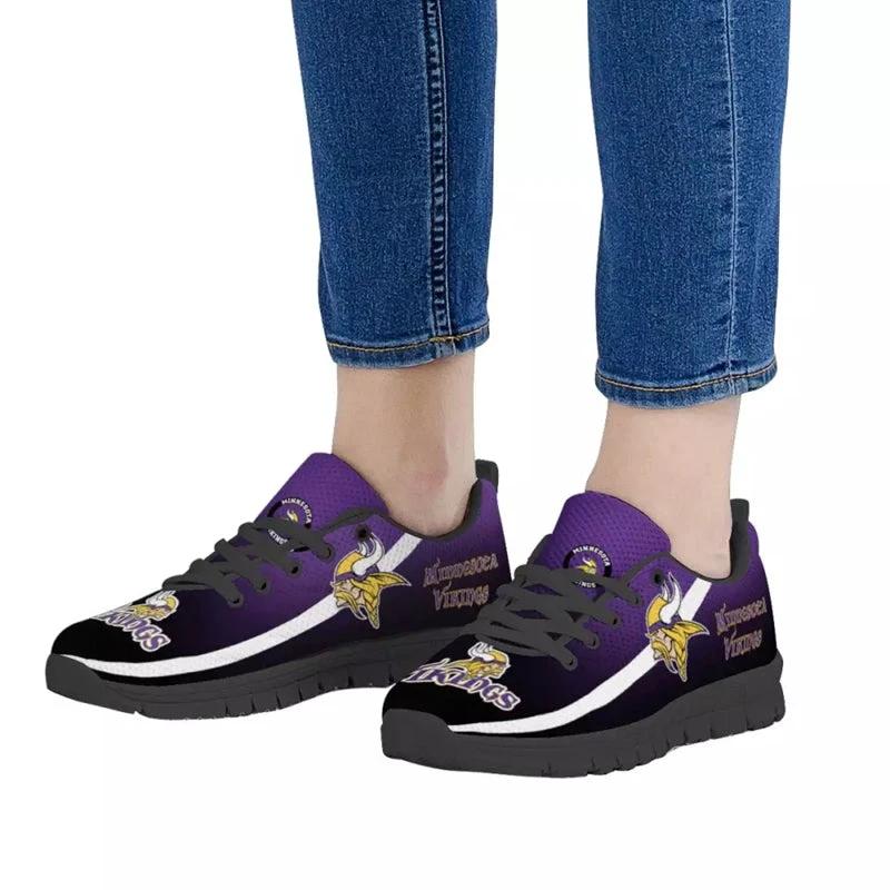 Minnesota Vikings Limited Team Name NLF Sneakers Shoes by Crocs