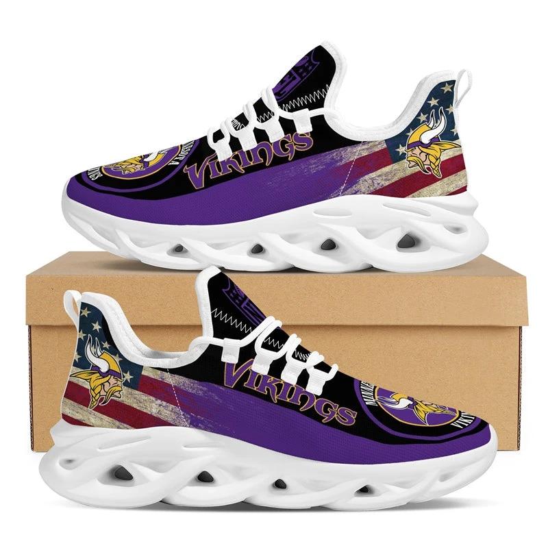 Minnesota Vikings Sneakers Shoes Elevate Your Every Step by Crocs